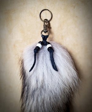 Image of Wolf Tail Keychain