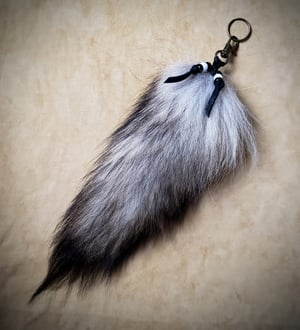 Image of Wolf Tail Keychain