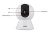 3MP Tuya Smart Mini WiFi IP Camera Indoor Wireless Home Security AI Human Detect CCTV 