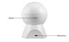 3MP Tuya Smart Mini WiFi IP Camera Indoor Wireless Home Security AI Human Detect CCTV 