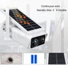 Solar Camera Wireless 3MP Battery Powered WiFi IP Cameras Outdoor 8W Surveillance Waterproof CCTV