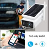 Solar Camera Wireless 3MP Battery Powered WiFi IP Cameras Outdoor 8W Surveillance Waterproof CCTV