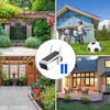 Solar Camera Wireless 3MP Battery Powered WiFi IP Cameras Outdoor 8W Surveillance Waterproof CCTV