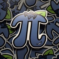 Image 1 of Blueberry Pi Sticker