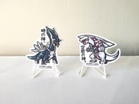 Image 1 of Pokémon Sticker Decal Bundle (Dialga and Palkia)
