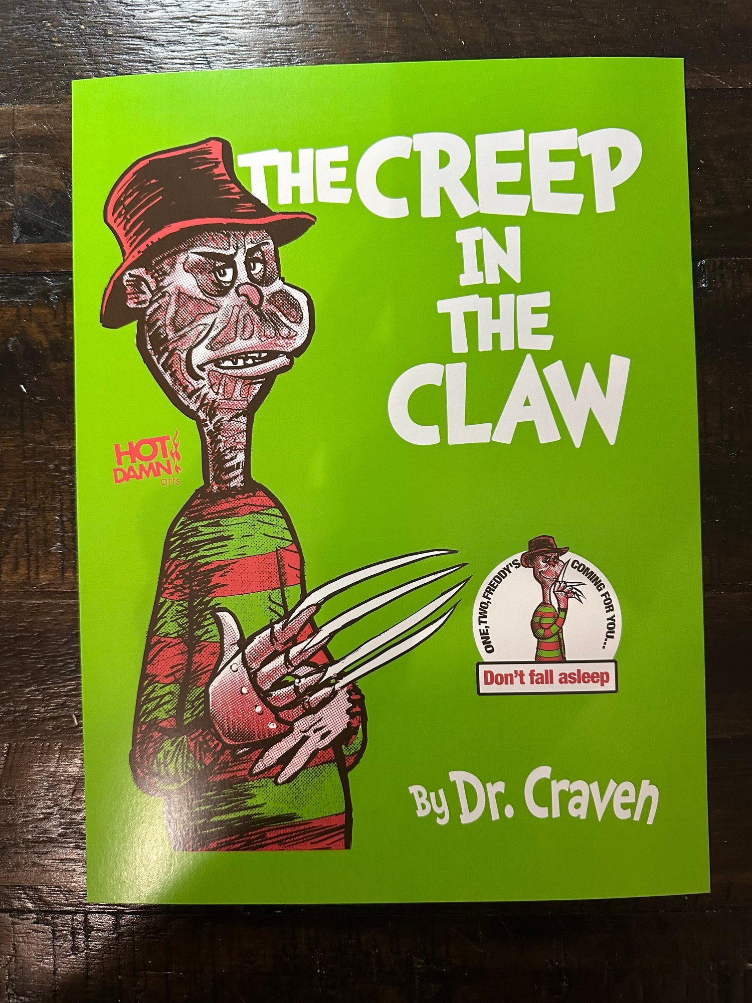 THE CREEP IN THE CLAW ART PRINT