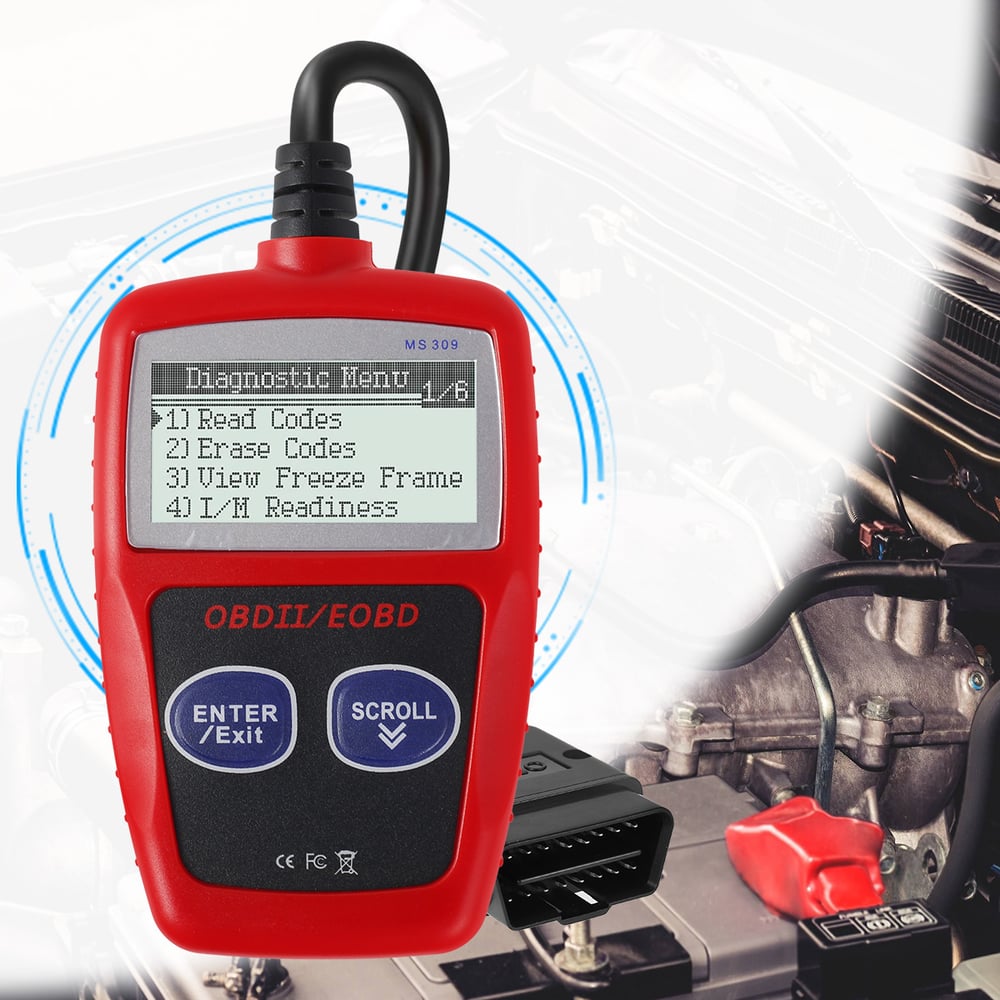 Multifunctional Car Fault Code Reader Accurate Engine Diagnostic Scanner ToolScanner Read & Erase