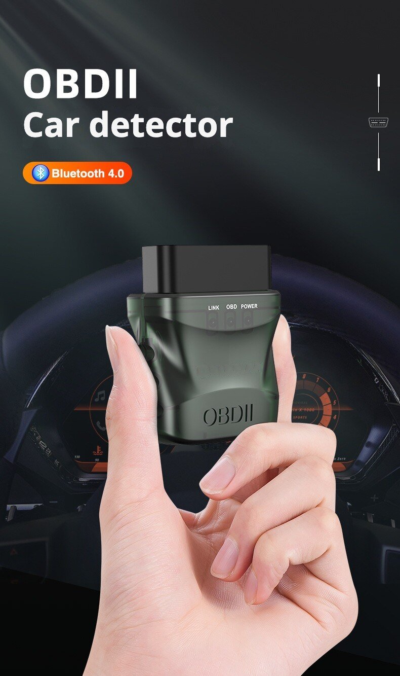 V1.5 ELM327 Bluetooth 4.0 Car Engine Fault Code Reader elm 327 V1.5 EOBD OBD II Dignostic Scanner 