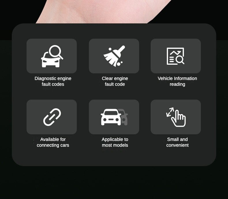 V1.5 ELM327 Bluetooth 4.0 Car Engine Fault Code Reader elm 327 V1.5 EOBD OBD II Dignostic Scanner 