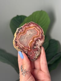Image 1 of DOUBLE SIDED LAGUNA AGATE SLICE P