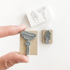 Image of Mushroom II, mini stamps