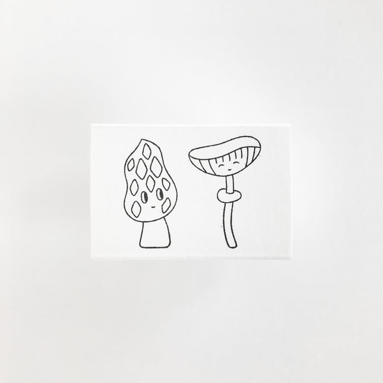 Image of Mushroom II, mini stamps