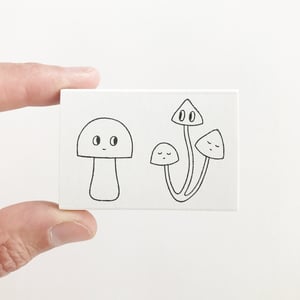 Image of Mushroom I, mini stamps