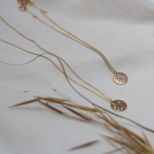 Image of Ray necklace Gold
