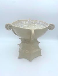 Image 1 of Mother-of-pearl Bird Bath 