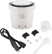 Mini Portable Rice Cooker 12V 100W 1L