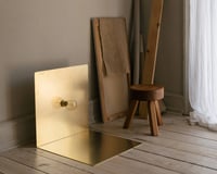 Image 3 of 90 Degree Floor Light brass by Frama