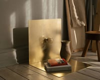 Image 4 of 90 Degree Floor Light brass by Frama