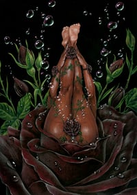 Image 2 of "Black rose 3" Original art