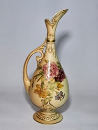 Image 1 of Royal Worcester Teardrop shaped Ewer