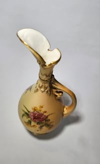 Image 6 of Royal Worcester Teardrop shaped Ewer