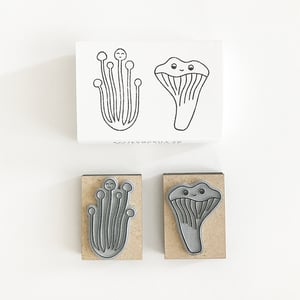 Image of Mushroom III, mini stamps