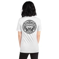 Image 4 of Unisex Signature Tiger Tee White (front & back)