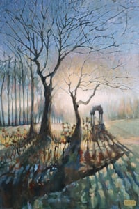 Image 1 of Giclee Print - Sunrise Meersbrook Park Monument. Limited edtion of 50 