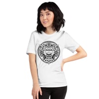 Image 2 of Unisex Tiger Tee White (front)