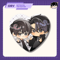 ORV: Heart Button Pins Joongdok