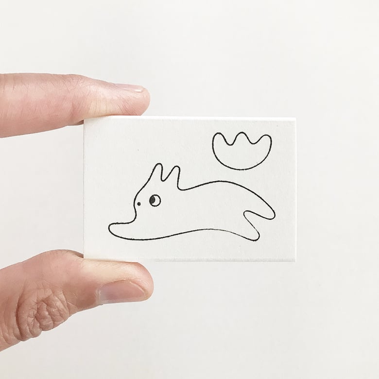 Image of Bunny Run Run, mini stamps