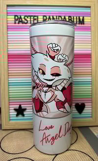 Hazbin Hotel - Love Angel Dust steel 20oz Tumbler