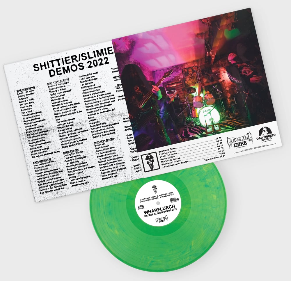 Wharflurch - "Shittier / Slimier" 12" vinyl LP