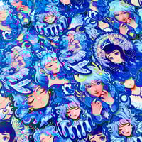 Image 1 of Sticker pack ‘Blue collection’