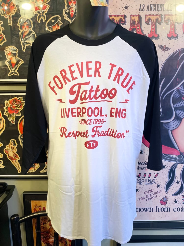 Image of FTT ~ Respect Tradition Raglan T-Shirts (UK only)