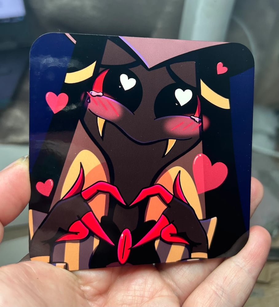 Image of Hazbin Hotel - Sir Pentious cork coaster