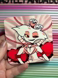 Hazbin Hotel - Love Angeldust cork coaster