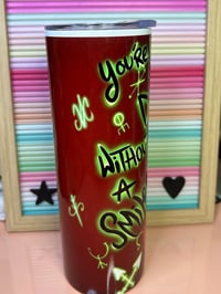 Image 5 of Hazbin Hotel - Alastor 20oz Steel Tumbler