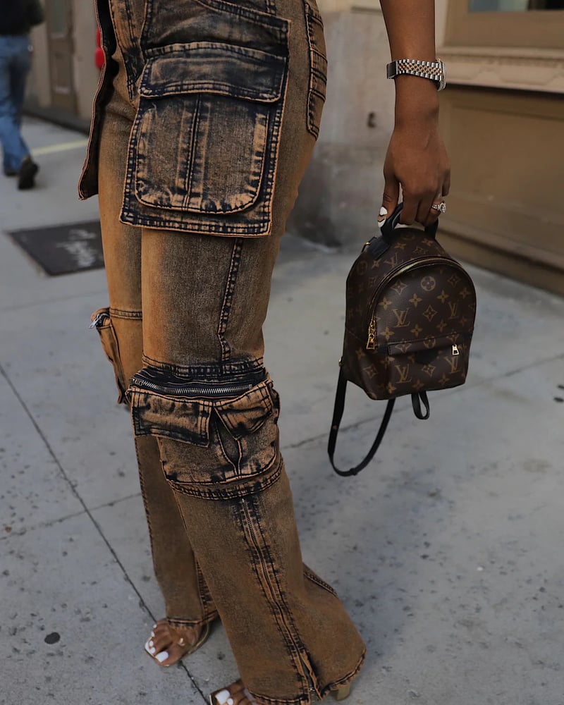 Image of Rustic Cargo Jeans 