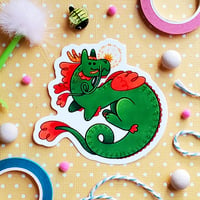 Wish Dragon Sticker