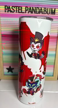 Image 1 of Helluva Boss chibis - steel 20oz Tumbler