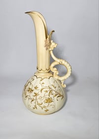 Image 1 of Royal Worcester Lobed Ewer