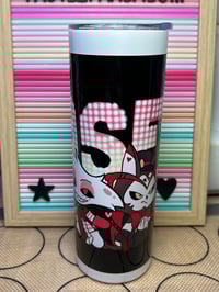 Image 1 of Hazbin Hotel - Loser baby - Huskerdust - steel 20oz Tumbler