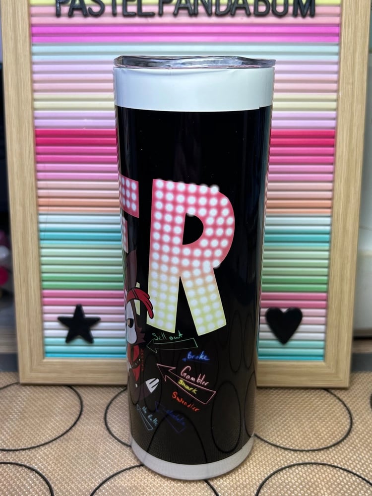 Image of Hazbin Hotel - Loser baby - Huskerdust - steel 20oz Tumbler