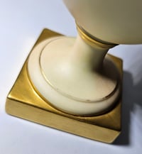 Image 9 of Royal Worcester Vase with mask boss handles #3