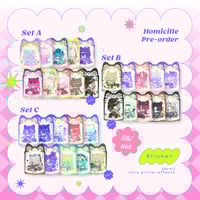 Image 1 of [6cm] HSR - Candy kitty - sticker pack
