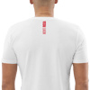 Monte Rosa T-shirt in Cotone Organico Unisex bianco / rosso PULSE