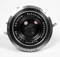 Image 3 of Schneider Angulon 165mm F6.8 in Compur #2 wide angle lens for 8X10 #8953