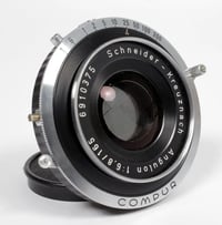 Image 2 of Schneider Angulon 165mm F6.8 in Compur #2 wide angle lens for 8X10 #8953