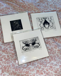 Image 1 of blackwork prints (full set)